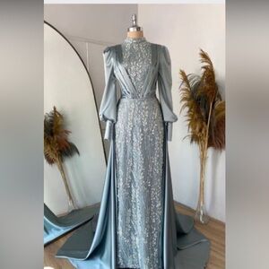 Yahrenay modest evening gown
